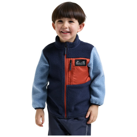 Bluza dziecięca Didriksons Anten Kids Fullzip 2 Winter Blue