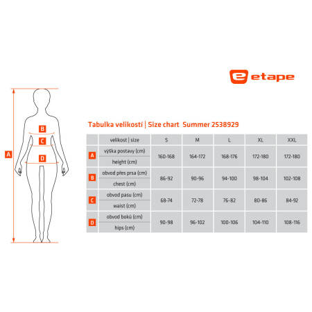 Damska koszulka kolarska Etape Summer