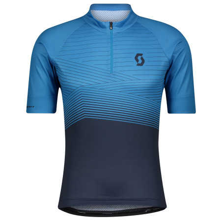 Męska koszulka kolarska Scott M's Endurance 20 s/sl (2021) niebieski/czarny AtlanticBlue/MidnihtBlue