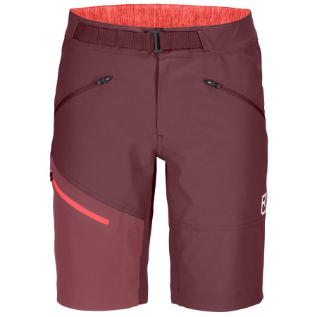 Szorty damskie Ortovox W's Brenta Shorts czerwony Winetasting