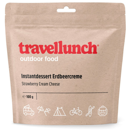 Deser Travellunch Kremowy deser z truskawkami 100