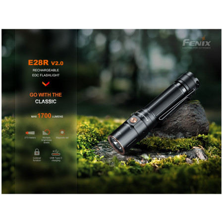 Latarka akumulatorowa Fenix E28R V2.0