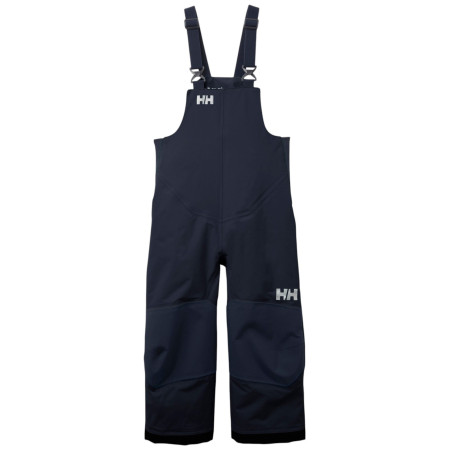 Dziecięce spodnie zimowe Helly Hansen K Rider 2 Ins Bib Navy ciemnoniebieski 596 Navy