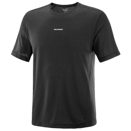 Koszulka męska Salomon Shakeout Core SS TEE M czarny Deep Black