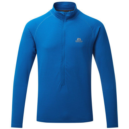 Męska bluza Mountain Equipment Solar Eclipse Zip Tee niebieski MeLapisBlue