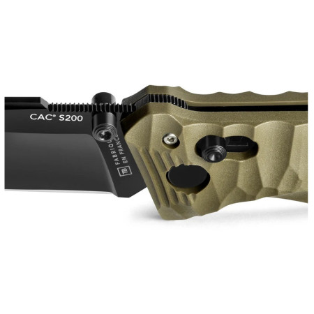 Nóż składany TB OUTDOOR Cac S200 French Army Knife Textured Pa6 Smooth