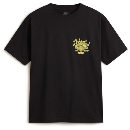 Koszulka męska Vans Scratched Records SS czarny Black