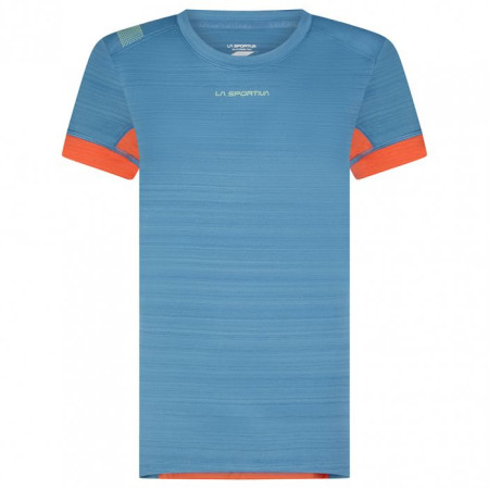 Koszulka damska La Sportiva Sunfire T-Shirt W niebieski/czerwony Atlantic/Paprika