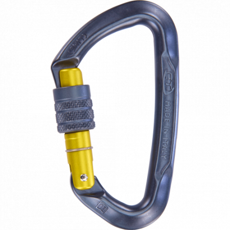 Karabinek Climbing Technology Lime SG szary Anthracite
