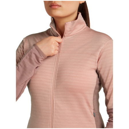 Bluza damska Icebreaker Women Merino Blend 300 RealFleece™ Descender LS Zip