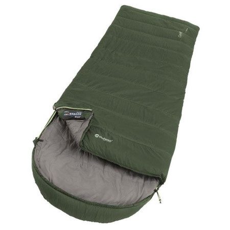 Śpiwór Outwell Supreme zielony/szary Forest Green