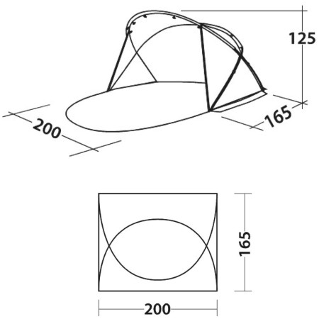 Namiot plażowy Easy Camp Shell