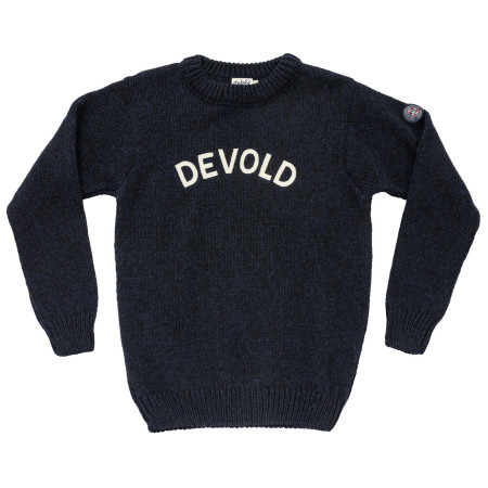 Sweter Devold Nansen Legacy Sweater ciemnoniebieski NAVY/OFFWHITE