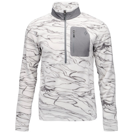 Bluza męska Black Diamond Rift HZ Fleece Jacket szary Relief-Alloy-Steel Grey