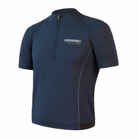 Męska koszulka kolarska Sensor Coolmax Entry niebieski Deep Blue
