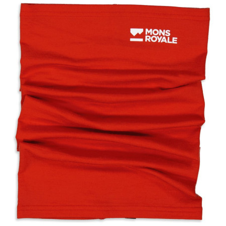 Komin Mons Royale Daily Dose Merino Flex 200 Neckwarmer czerwony Retro Red