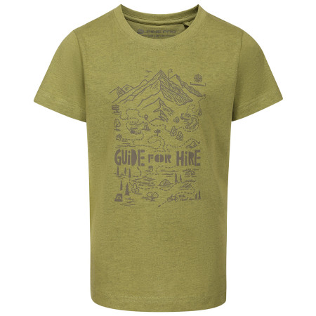 T-shirt dziecięcy Alpine Pro Nogero Green Oasis zielony GREEN OASIS VARIANTA PA