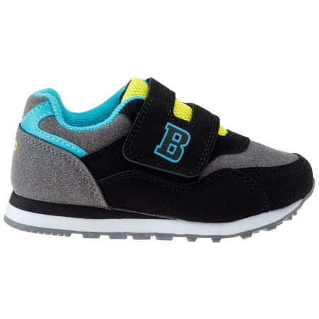 Buty dziecięce Bejo Baloo Kids szary/żółty DarkGray/Black/Sapphire/DarkLime