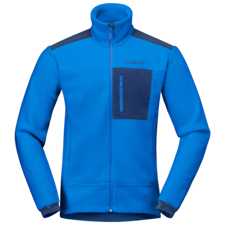 Męska bluza Norrona trollveggen warm3 Jacket niebieski Skydiver