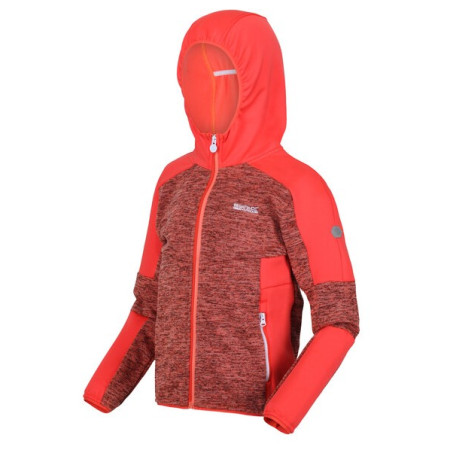 Bluza dziecięca Regatta Dissolver V pomarańczowy FusCrl/NeoPc