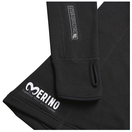 Bluza damska Progress Tispa Zip Merino