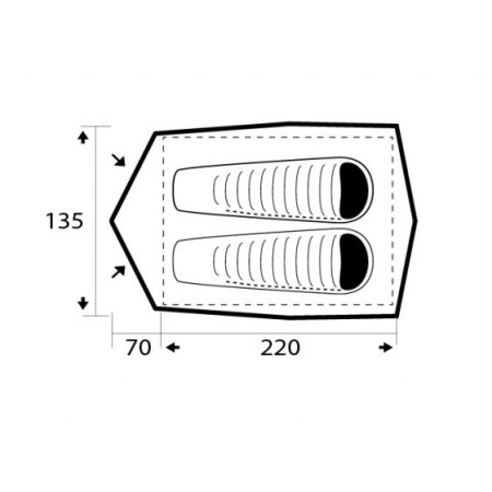 Namiot turystyczny Trimm Duo