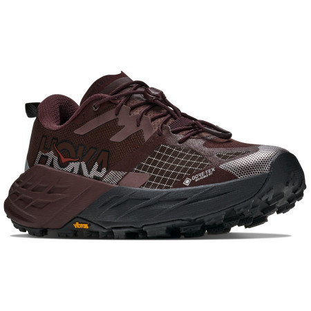 Damskie buty do biegania Hoka Speedgoat 7 GTX ciemnobrązowy Deep Mauve / Black