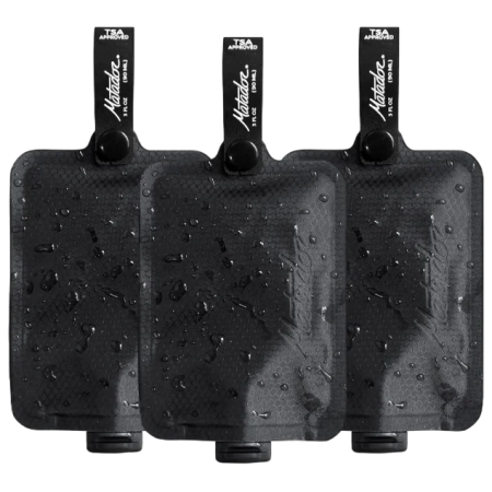 Gadżet podróżny Matador FlatPak Toiletry Bottle (3 pk) czarny Black