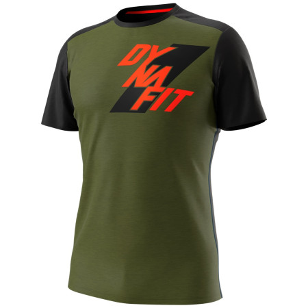 Koszulka męska Dynafit Transalper Light M S/S Tee zielony Winter Moss