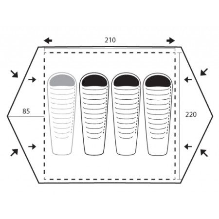 Namiot turystyczny Trimm Magnum