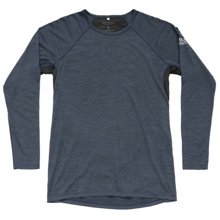 Męska koszulka termiczna Devold Endurance Merino 130 Shirt Man ciemnoniebieski Night