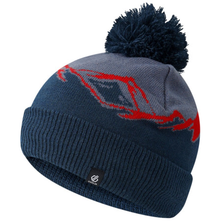 Czapka dziecięca Dare 2b Fernie Bobble Hat niebieski/czerwony Blue Indigo/Moonlight Denim