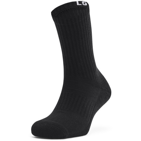 Skarpetki Under Armour Core Crew 3PK czarny Black//White