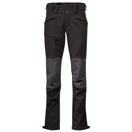 Spodnie zimowe damskie Bergans Fjorda Trekking Hybrid W Pants czarny/szary Solid Charcoal/Solid Dark Grey