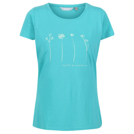 Koszulka damska Regatta Womens Breezed II niebieski Turquoise