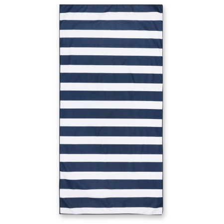 Ręcznik Regatta Printed Microfibre Beach Towel niebieski/biały Wht/NvyStrpe