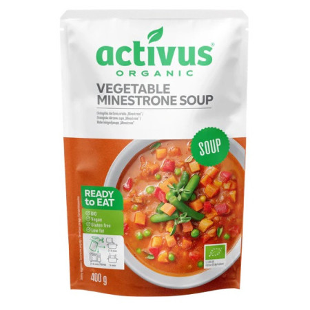 Danie główne Activus Zupa minestrone 400g BIO