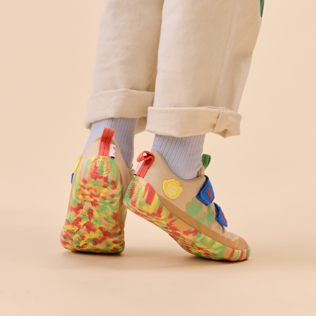 Buty dziecięce Affenzahn Sneaker Cotton Happy