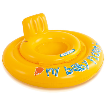 Koło do pływania Intex My Baby Float, 6-12 month pomarańczowy