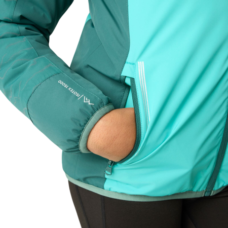Dziecięca kurtka zimowa Regatta Illuma Reflective Jacket Mediterranea/Turquoise