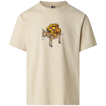 Koszulka męska The North Face M Donkey Taxi Relaxed Short Sleeve Tee-Graphic beżowy Desert Stone