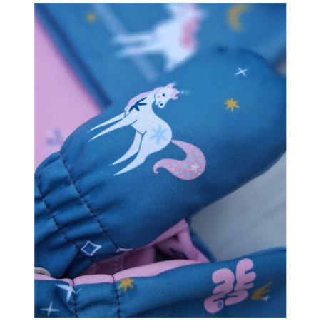 Zimowe łapawice dla dzieci WAMU Jednorožci