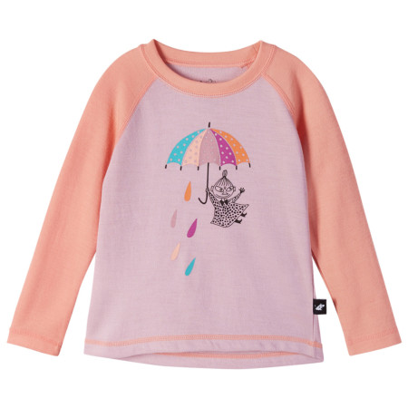 T-shirt dziecięcy Reima Moomin Tindra różowy Peach Pink