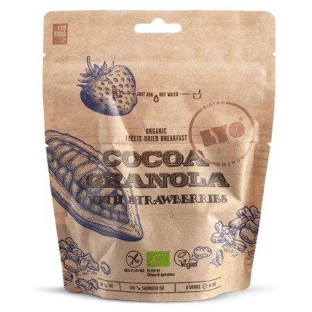 Suszona żywność Lyo food Kakaová granola s jahodami 270 g