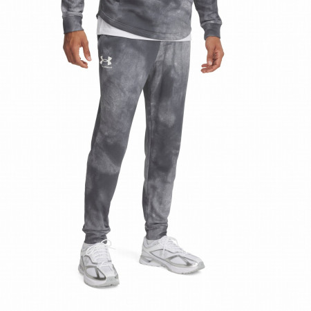 Męskie spodnie dresowe Under Armour Rival Terry AOP Jogger Q1
