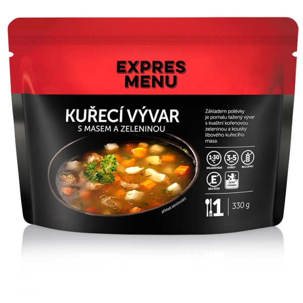 Zupa Expres menu Rosół z kurczaka z warzywami 1 porcja