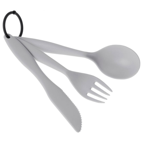 Sztućce GSI Outdoors Tekk Cutlery Set szary