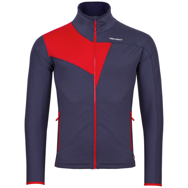 Męska bluza High Point Cascade Sweatshirt niebieski/czerwony Blue/Red