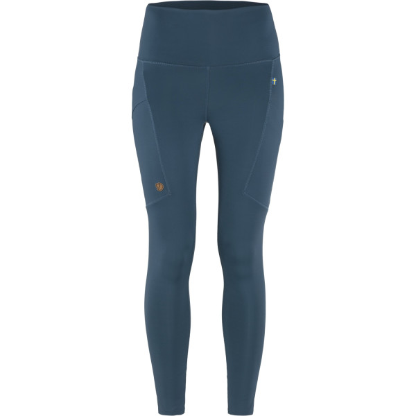 Damskie legginsy Fjällräven Abisko Tights W niebieski Indigo Blue