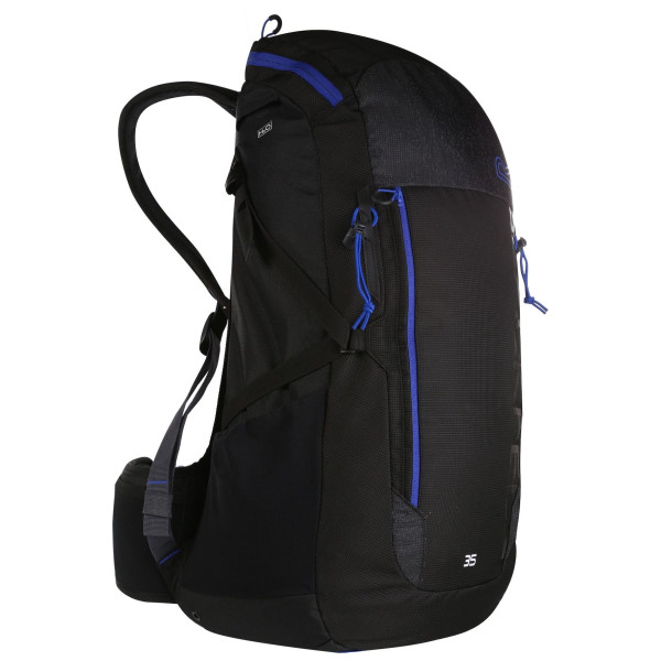 Plecak Regatta Blackfell III 35L czarny/niebieski Black/Surfsp